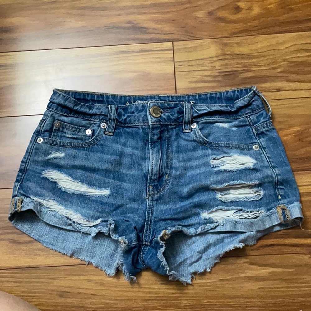 American eagle shortie shorts